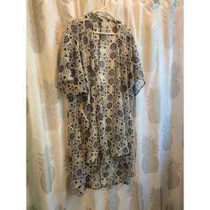 LA Hearts Mandala Kimono